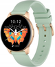 Smartwatch Oromed Smartwatch Oro Active Pro 1 Green/Gold (AKGOROSMA0028) - obraz 1