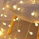 ​LED декоративна світлодіодна гірлянда кульки 20 білих світлодіодів 3 м з USB живленням S&T - изображение 2