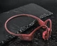 SHOKZ OpenRun спортивні навушники Bluetooth, бездротові навушники Bluetooth 5.1, водонепроникність IP67, вбудовані мікрофони, безпека, для бігу, велосипедного туризму. Колір червоний - зображення 5