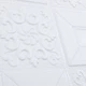 Самоклеющаяся 3D панель 3D Loft HP-HC01-3 Белая орнамент 700x700x3мм - изображение 5