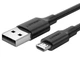 USB кабель Ugreen US289 1 м micro чорний - изображение 4