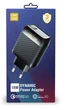 Сетевое зарядное устройство Luxe Cube Dynamic 18W (1USBx3A) Black (4446689880896) - изображение 2