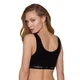 Спортивный топ с широкой резинкой Passion PS004 TOP S, black - изображение 2