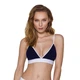 Спортивный топ с двойными бретелями синий Passion PS007 TOP size L - изображение 1