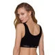 Спортивный топ с широкой резинкой Passion PS004 TOP L, black - изображение 2