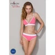 Спортивный топ с двойными бретелями розовый Passion PS007 TOP size L - изображение 3