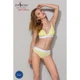 Спортивный топ с двойными бретелями жёлтый Passion PS007 TOP size M - изображение 3