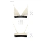 Эластичный топ с кружевом Passion PS001 TOP ecru size XL - изображение 5