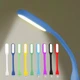 Гибкая USB лампа-фонарик LED Light красная (7770032) - изображение 12