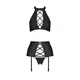 Комплект Passion NANCY XXL/XXXL Чорний (SO5375) - изображение 3
