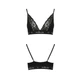 Эластичный топ с кружевом Passion PS001 TOP XL, black - изображение 5