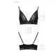 Эластичный топ с кружевом Passion PS001 TOP XL, black - изображение 6