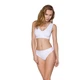 Спортивный топ из эластичного хлопка Passion PS005 TOP XL, white - изображение 3