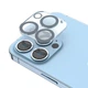 Защитное стекло Hoco 3D all-inclusive night shooting circle Lens glass set для камеры iPhone 14pro / 14pro Max - изображение 3