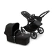 Універсальна коляска 2 в 1 Bugaboo Donkey 5 Mono шасі Black текстиль Midnight Black, 8717447298472 - зображення 2