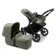 Універсальна коляска 2 в 1 Bugaboo Donkey 5 Mono шасі Black текстиль Forest Green, 8717447439066 - зображення 2