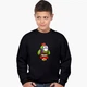 Свитшот для мальчиков Бравл Старс Спайк Эль Примо (Brawl Stars Spike El Primo) (9509-2600-7) 146-152 см Черный - изображение 2