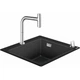 Кухонная мойка Hansgrohe Сombi C51-F450-06 560x510 Select со смесителем хром 43217000 - изображение 1