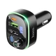 Автомобільний FM-трансмітер Hoco E62 Fast PD20W+QC3.0, чорний - зображення 4