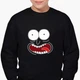 Свитшот для мальчиков Рик Санчез Рик и Морти (Rick Sanchez Rick and Morty) (9509-2632-5) 122-128 см Черный - изображение 1