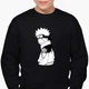 Свитшот для мальчиков Наруто Узумаки (Naruto Uzumaki) (9509-3048-7) 146-152 см Черный - изображение 1
