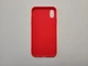 Чехол TPU Matte для iPhone X, Xs бампер красный - изображение 2