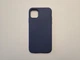 Чехол TPU Matte для iPhone 11 бампер синий - изображение 1