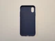 Чохол TPU Matte для iPhone X, Xs бампер синій - зображення 2