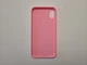 Чехол TPU Matte для iPhone X, Xs бампер розовый - изображение 2
