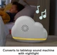 Мобиль ночник 2 в 1 Фишер Прайс Игривые тучки Fisher-Price Rainbow Showers to Bedside Mobile (HBP40) - изображение 10