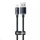 Кабель Baseus Lightning Crystal Shine Series | 2M, 2.4A | (CAJY000101) black - зображення 1