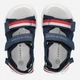 Sandały chłopięce Tommy Hilfiger Stripes Velcro Sandal T1B2-32898-1589800- 29 Niebieskie (8052578176511) - obraz 4