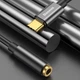 Кабель-перехідник Baseus Type-C Male to 3.5 mm Female Adapter L54 (CATL54-01) чорний - изображение 3