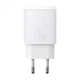 Зарядний пристрій Baseus Compact Quick Charger USB+Type-C 20W Білий (CCXJ-B02) - зображення 2