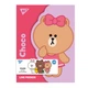 Папка-органайзер YES А4 с клапаном на липучке "Line Friends. Choco" - изображение 2