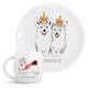 Тарелка обеденная Orner "Корги" круглая 25 см (orner-0473) - изображение 4
