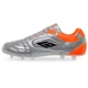 Бутсы футбольные Zelart Action S-11 размер 44 Silver-Orange - изображение 2