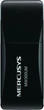 Бездротовий мережевий адаптер Wi-Fi - USB MERCURY mini mw300um, 802.11 b g n, 300MB, 2.4 GHz, WIN7 - XP-Vista-2K-MAC-LINUX, BO - изображение 1