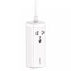 Сетевое зарядное устройство LDNIO SC1418 |2Type-C/2USB, 65W/5A, PD/QC4.0+| с розеткой и кабелем 2м. White - изображение 2