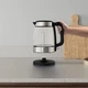 Electrolux Електрочайник, 1,7л, Strix, скло, чорний+нерж - изображение 6