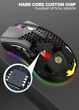 Беспроводная бесшумная игровая мышь BM600 2.4G с аккумулятором и подсветкой RGB Light - изображение 9