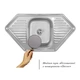 Кухонная мойка Imperial 9550-D Decor (IMP9550DDEC) - изображение 3