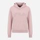 Bluza damska z kapturem kangurka Fila FAW0405-40024 L Różowa (4064556361790) - obraz 4
