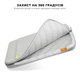 Противоударный чехол на молнии tomtoc 360° Sleeve for MacBook Air 15 (2023-2024) М2/М3 | Pro 16 (2019-2024) | Pro 15 (2016-2019) | Pro Retina 15 (2012-2015) - Gray - изображение 2