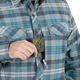 Сорочка Defender Mk2 PiLGrim Shirt Helikon-Tex Girgen Plaid M Тактична - зображення 6