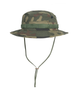 Панама тактична із захистом для шиї Boonie Hat PolyCotton Ripstop Helikon-Tex PL Woodland - зображення 1