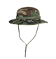 Панама тактична із захистом для шиї Boonie Hat PolyCotton Ripstop Helikon-Tex US Woodland - зображення 1