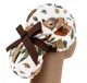 Медицинская шапочка женская PonyTopHat универсальная принт Лесные животные - изображение 1