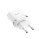 Сетевое зарядное устройство Hoco C12Q USB QC 18W 3A белое - изображение 3