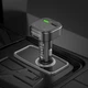 Автомобільний зарядний пристрій Borofone BC43 2 USB QC 18W 3A чорне з функцією FM-модулятора - зображення 4